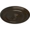 Ekena Millwork Kepler Traditional Medallion (For Canopies up to 4 1/2"), 19 3/4"OD x 1 1/2"P, Stone Hearth Crackle CM20KPSHC - alternate 2